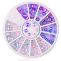 Carusel decor unghii cristale SAF7